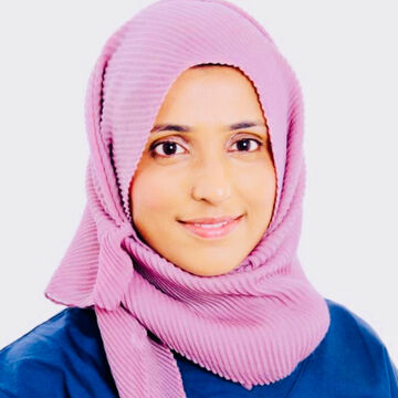 Female dental team member