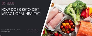 How does keto diet impact oral health?